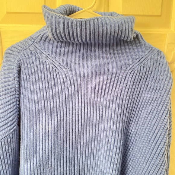 Reiss Blue Wool Knit Sweater - Picture 2 of 3